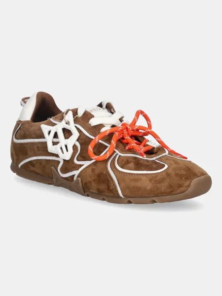 Naked Wolfe sneakers din piele întoarsă Adored maro Adored Tan/White Suede alb