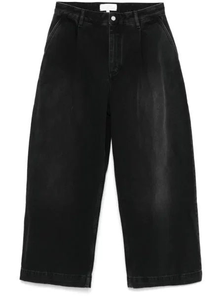 Blugi Studio Nicholson plisate negru