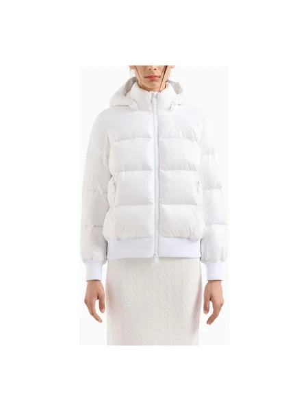 Kurtka puchowa Armani Exchange biała
