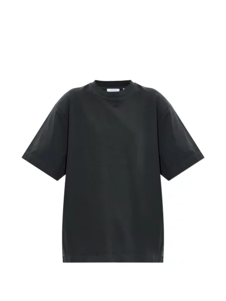 Tricou Off-white cu broderie alb