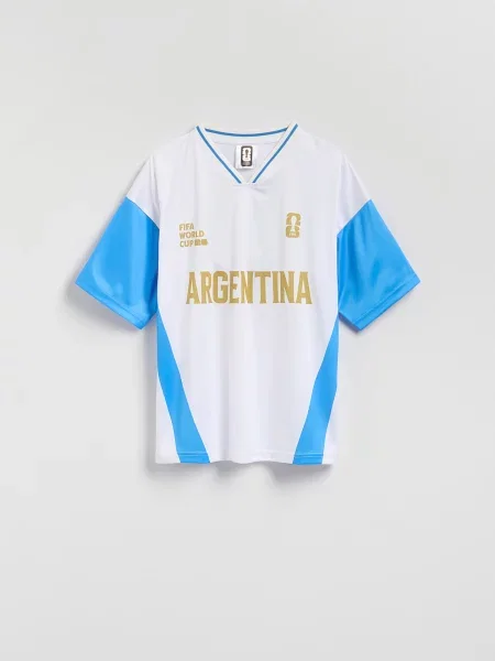 Reserved Футболка FIFA World Cup білий