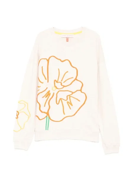 Hanorac Mira Mikati cu broderie cu model floral