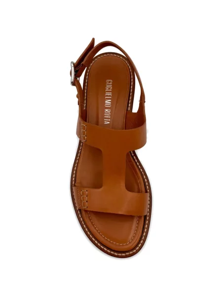 Sandale Guglielmo Rotta din piele maro