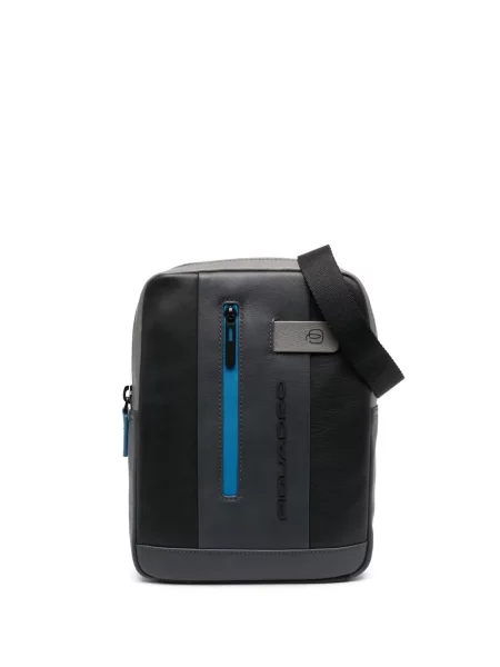 Geantă crossbody Piquadro din piele negru