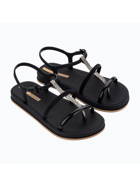 Sandale pentru femei Ipanema Drip Intense black/beige negru