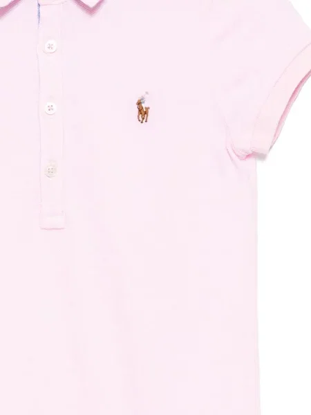 Sukienka dziecięca Polo Ralph Lauren różowa