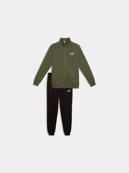 Спортивний костюм PUMA Ess Sweat Suit комбінований верх зелений