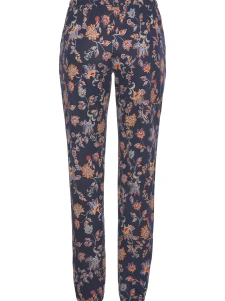 VIVANCE Pantaloni de pijama marin / mai multe culori albastru