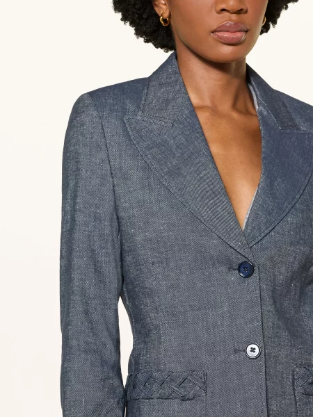 Dorothee Schumacher Sako Fluid Denim V Džínovém Vzhledu modrá