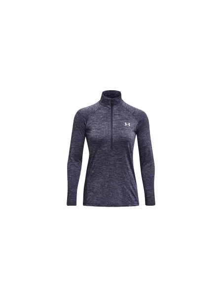Under Armour W Tech Twist ½ Zip Kobiety Bluzy i bluzy z kapturem Under Armour Size: XS fioletowy