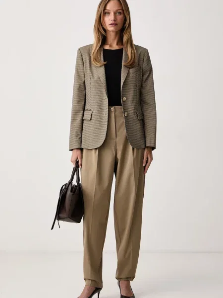 Max&Co. pantaloni pentru femei BRUNO maro