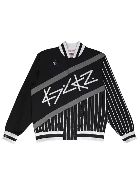 Geacă Mitchell & Ness alb