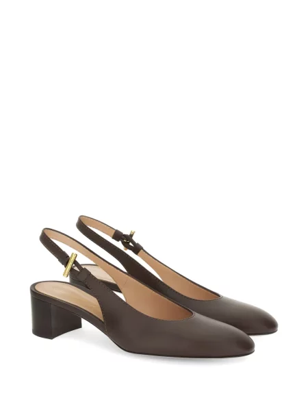 Pantofi cu toc Gianvito Rossi slingback maro