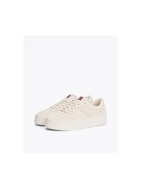 Sportcipők Tommy Jeans The Greenwich Flatform Elevated bézs