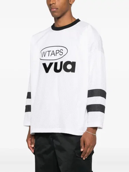 Tricou Wtaps cu dungi alb