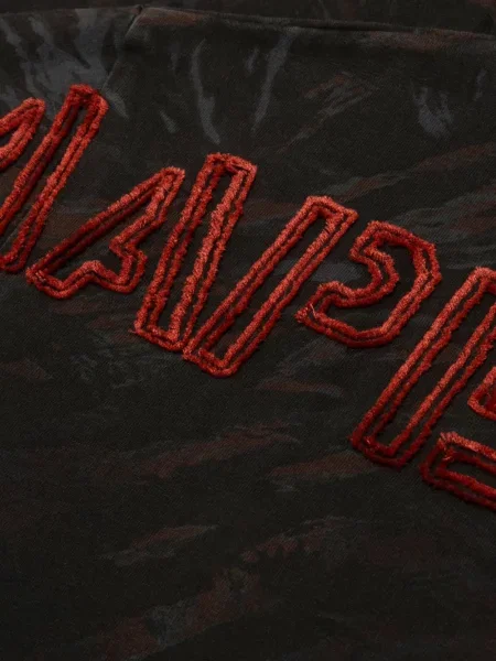 Μπλούζα Aape By *a Bathing Ape® με κέντημα παραλλαγής μαύρο
