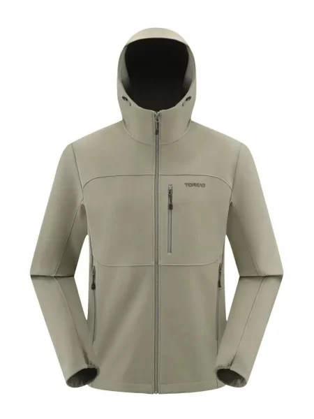 KURTKA HIMEX SOFTSHELL HOODY zielona