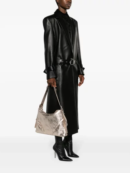 Laminuotas rankinė Givenchy auksinė