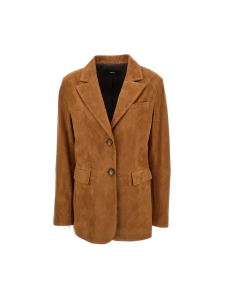 Marynarka Arma zamszowa brązowa