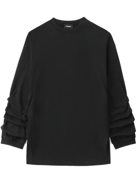 Bluza We11done z dżerseju czarna