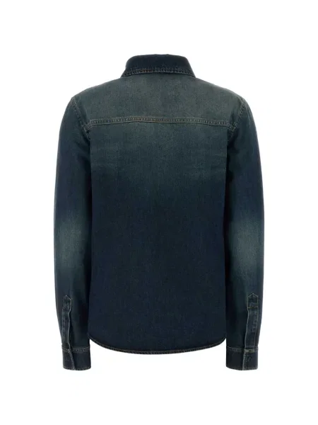 Cămașă din denim Gucci albastru