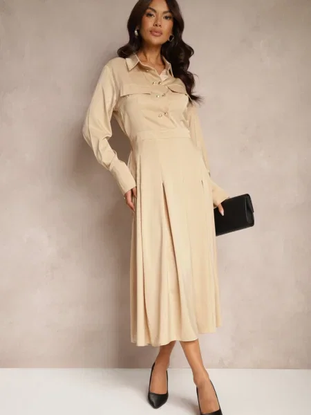 Rochie Etaviela bej