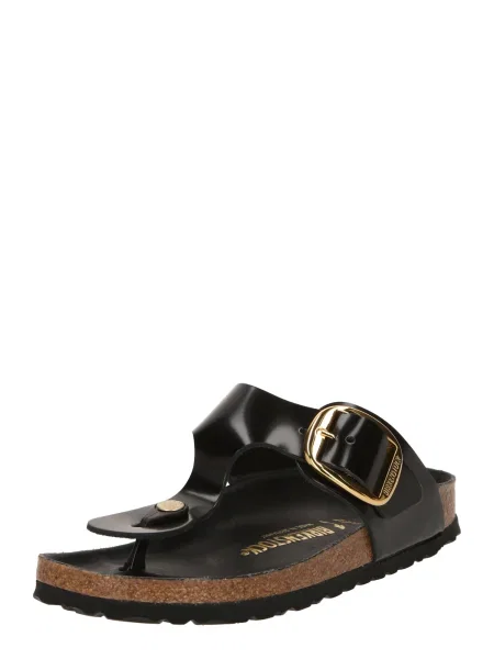 Csatos szandál Birkenstock fekete