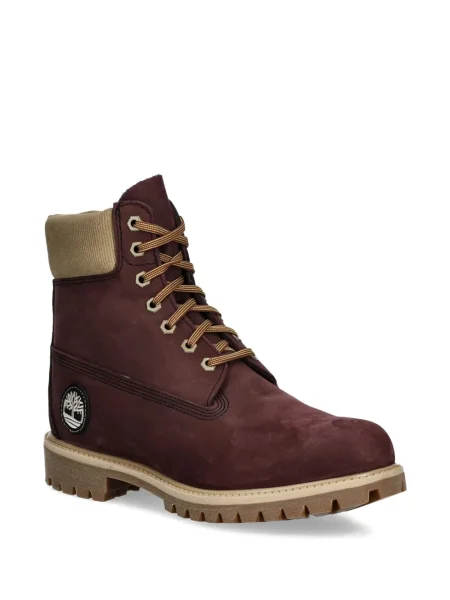 Боти Timberland с връзки с дантела кафяво