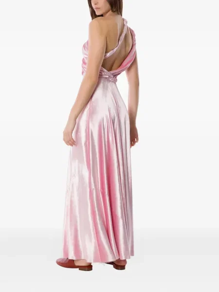 Rochie Alberta Ferretti de catifea de costum roz