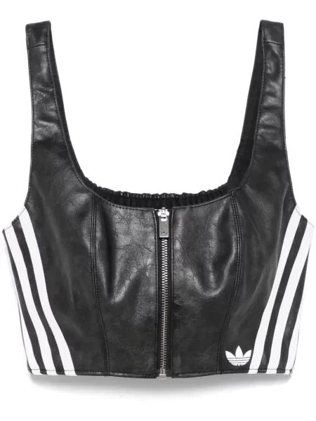 Sneakerși Adidas Samba alergare din piele negru