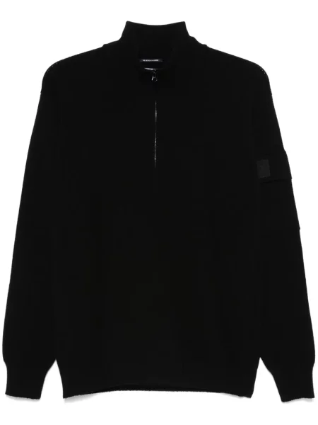 Pulover C.p. Company cu autograf negru