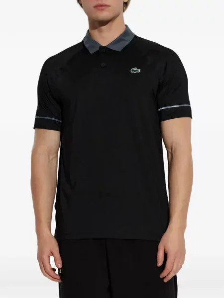 Tricou polo Lacoste negru