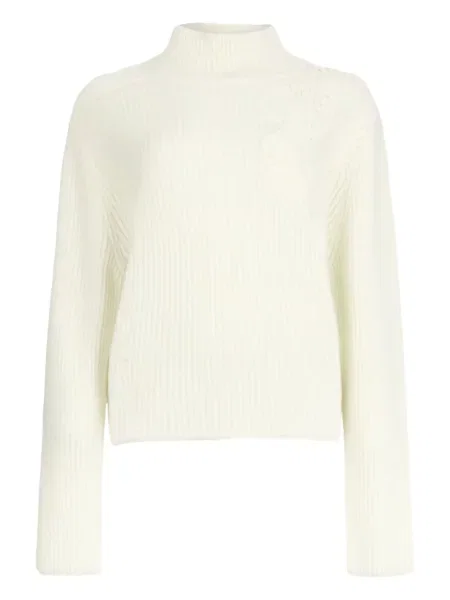 Vlněný svetr Liu Jo bílý