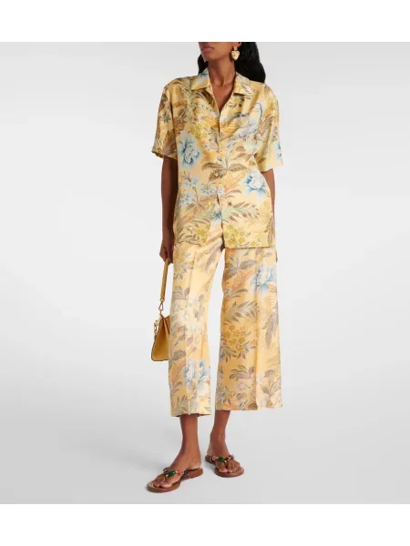 Pantaloni Etro de mătase