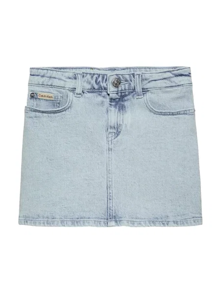 Calvin Klein Jeans Dječja traper suknja plava