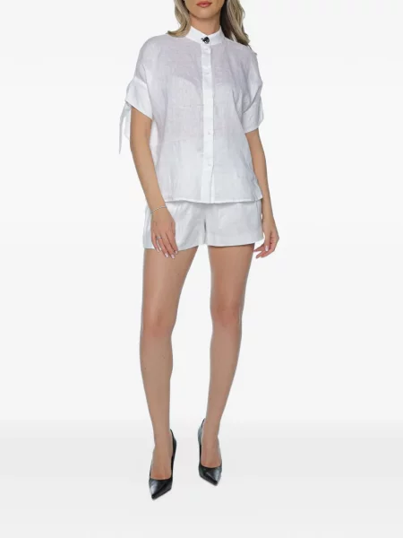 Πουκάμισο Armani Exchange γραβάτες λευκό
