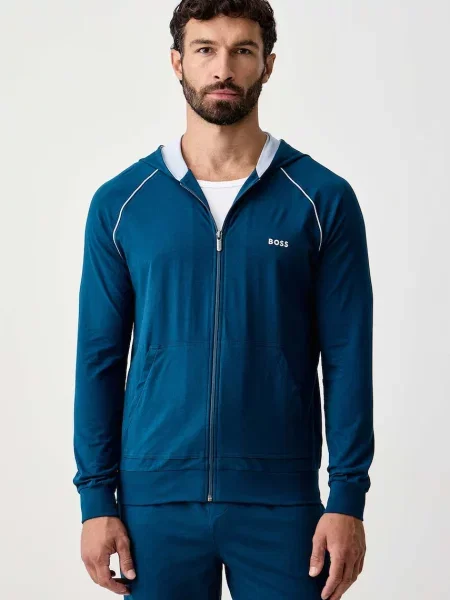 BOSS Hanorac Mix&Match albastru