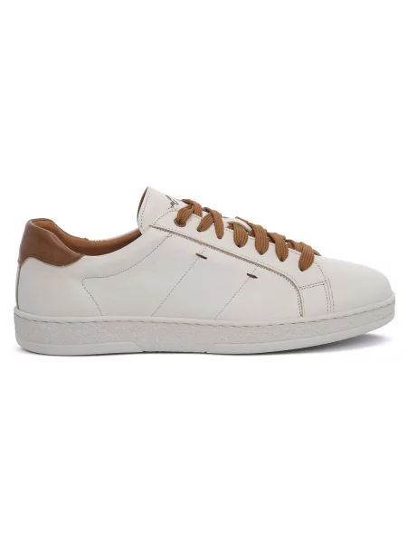 Pantofi Exton alb