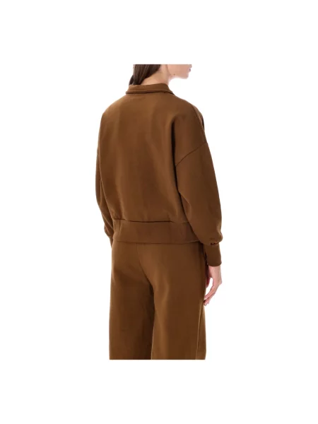 Bluza polarowa Sessun polarowa brązowa