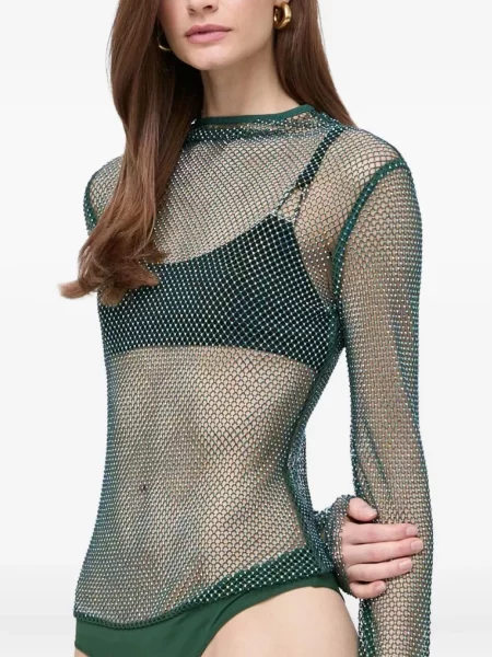 Body Patrizia Pepe plasă verde