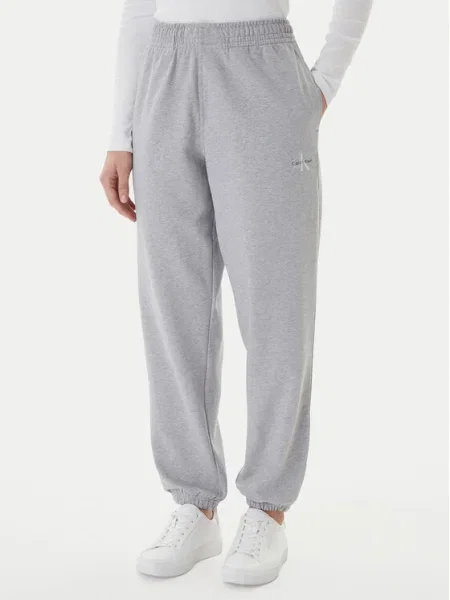Calvin Klein Jeans Pantaloni trening Foil Monologo gri
