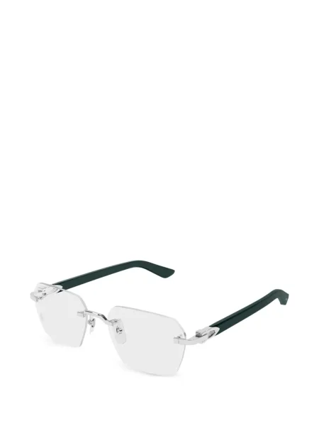 Saulės akiniai Cartier Eyewear sidabrinė