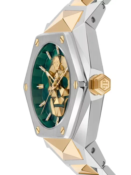 Ceas Philipp Plein cu tepi verde