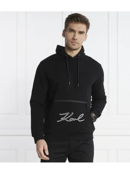 Karl Lagerfeld Hanorac negru
