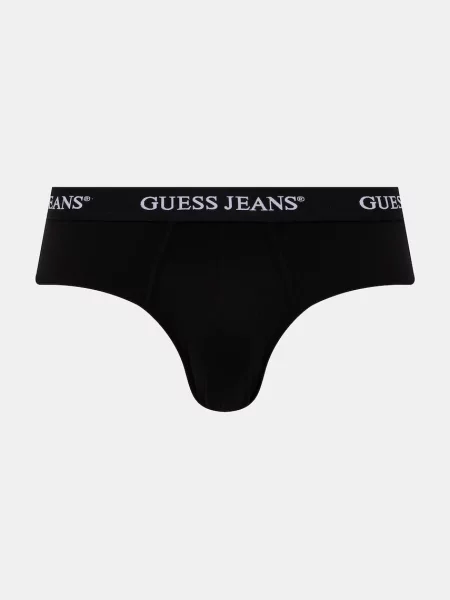 Slipy Guess Jeans čierna