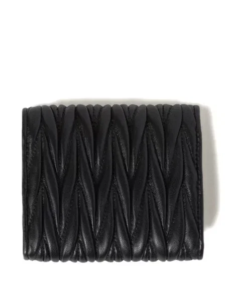 Portofel Miu Miu din piele negru