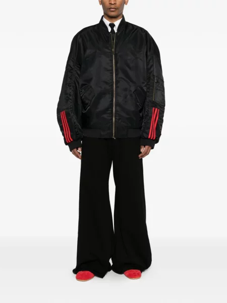 Sneakerși Adidas Forum cu broderie din dantelă negru