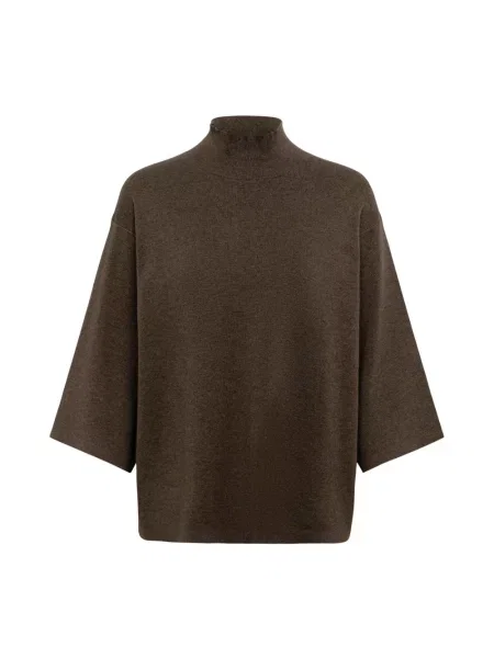 Dzianinowy sweter Inwear brązowy