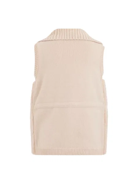 Kamizelka Moncler wełniana beżowa