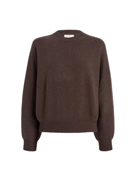 Sweter Khaite brązowy